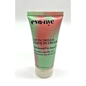 Eva NYC Satin Dream Leave In Cream with Keravis Argan Oil Detangles 0.7oz Travel